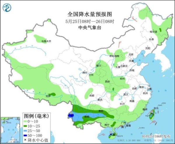 华城融 未来三天云南多雨&#32;27日起南方有新一轮降雨过程