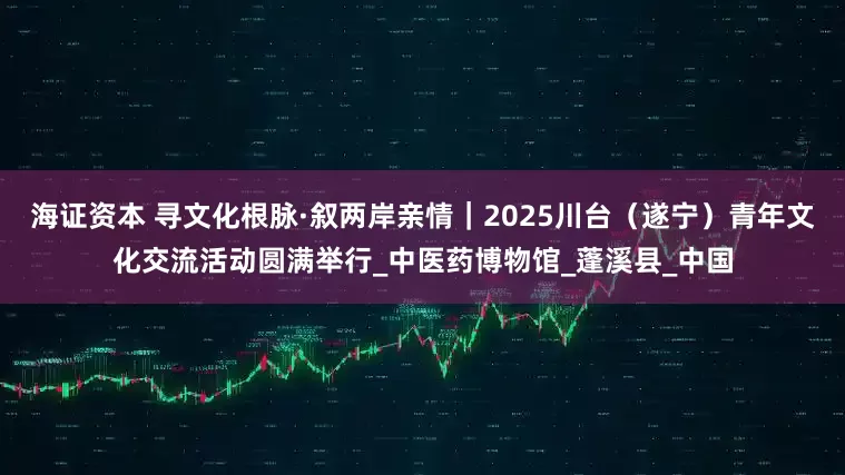 海证资本 寻文化根脉·叙两岸亲情｜2025川台（遂宁）青年文化交流活动圆满举行_中医药博物馆_蓬溪县_中国
